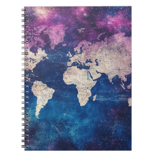 Carnet Carte du monde céleste vintage (4)