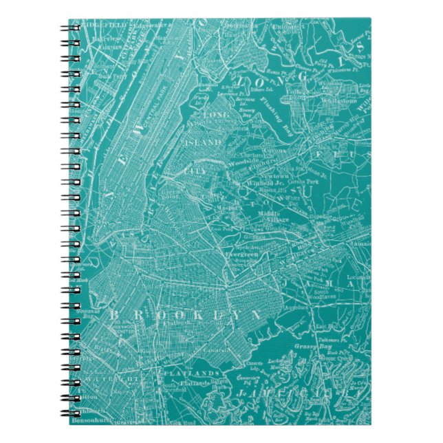 Carnet Carte graphique de New York (Devant)
