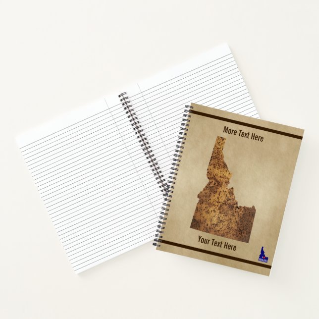 Carnet Carte Idaho Spud (Intérieur)