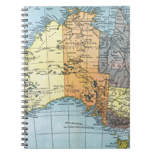 Carnet CARTE : L'AUSTRALIE, c1890