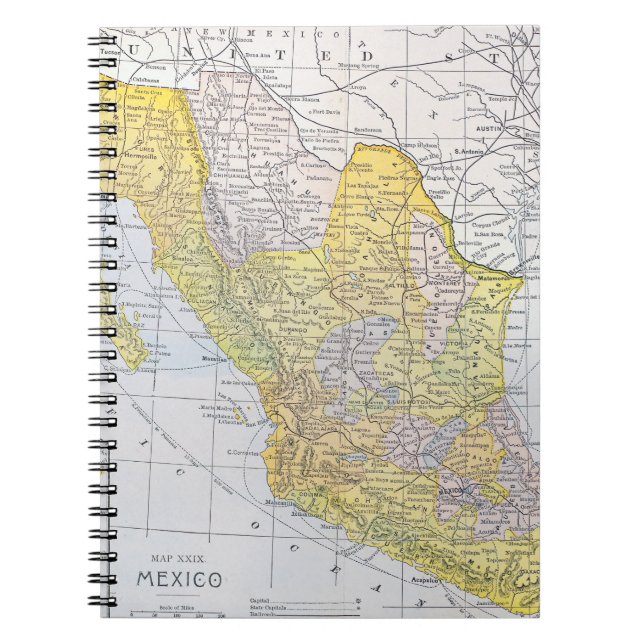 CARNET CARTE : LE MEXIQUE (Devant)