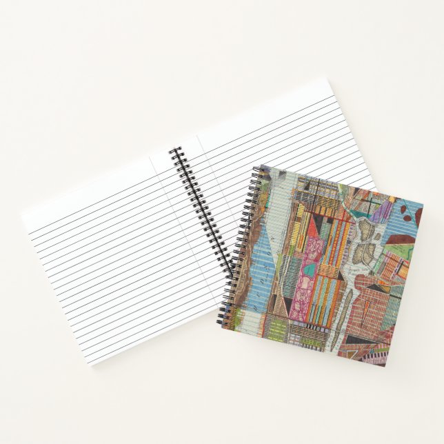 Carnet Carte moderne de New York III (Intérieur)