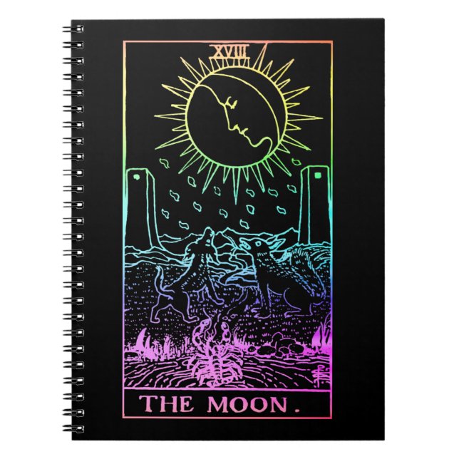 Carnet Carte Moon Tarot (Devant)