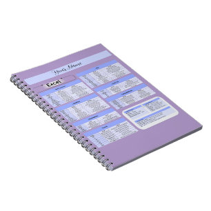 Carnet Carte souris de productivité - Raccourcis Excel