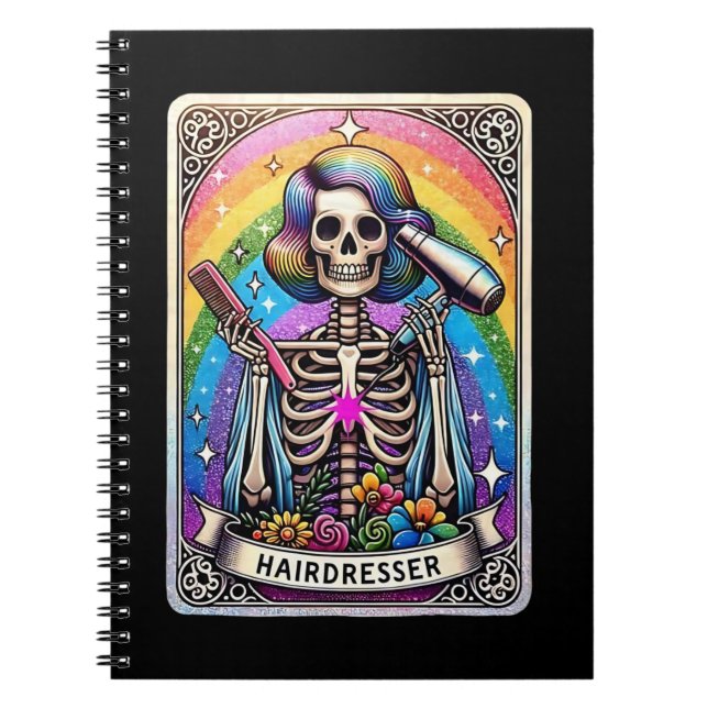 Carnet Carte Tarot Coiffeur (Devant)