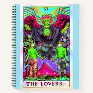 Carnet Carte Tarot Coronavirus Lovers