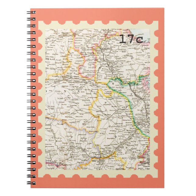 Carnet Cartes de timbres vintages (Devant)