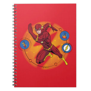 Carnet Cartoon Flash Laboratory Running Graphic