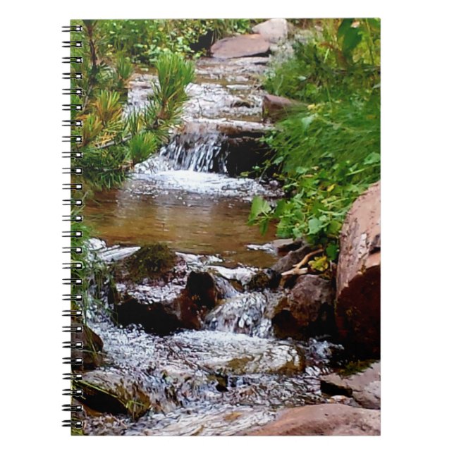 Carnet Cascade dans le Colorado (Devant)