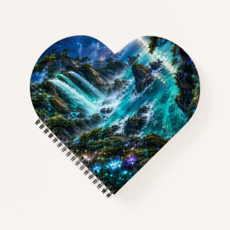 Carnet Cascade Fantastique Magique sur la Côte Océanique 