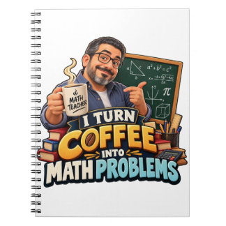 Carnet Casquette de citation de café pour professeur de m