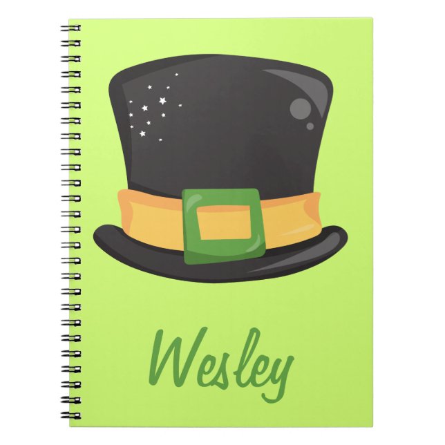 Carnet Casquette de la Saint-Patrick (Devant)