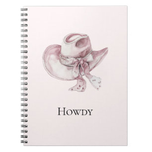 Carnet Casquette Pink Cowgirl
