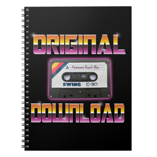Carnet Cassette de téléchargement d'origine (Devant)