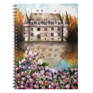 Carnet Castle watercolor notebook