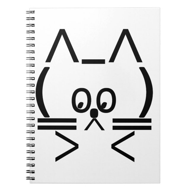 Carnet Cat ASCII (Devant)