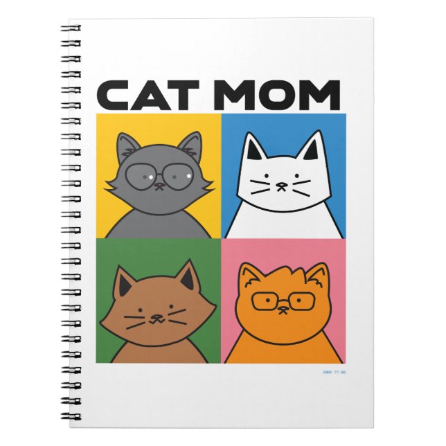 Carnet Cat mom  (Devant)