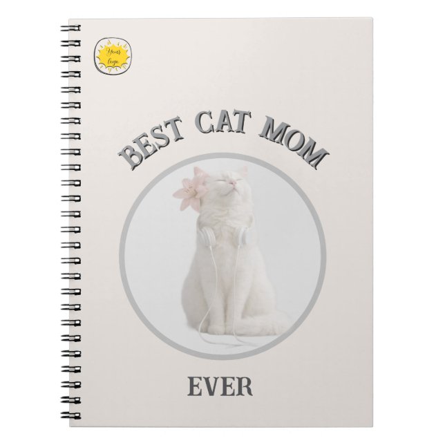 Carnet Cat Mom Photo  (Devant)