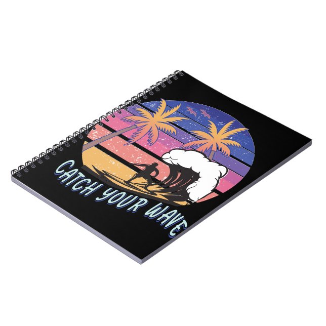 Carnet Catch Your Wave (Côté gauche)