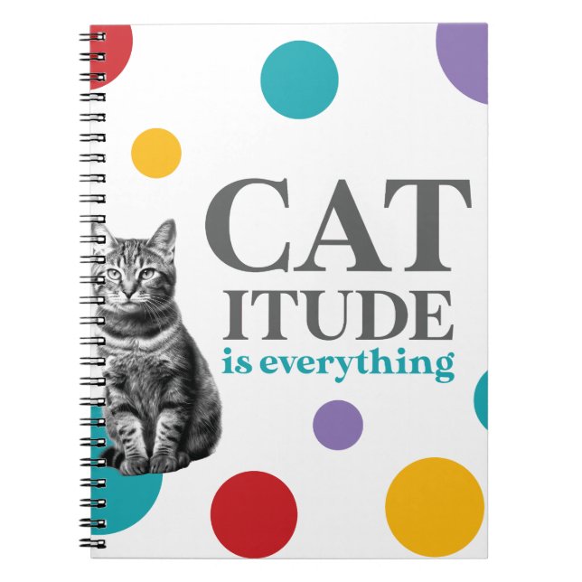 Carnet Catitude is everything (Devant)