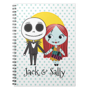Carnet Cauchemar avant Noël   Jack & Sally Emoji