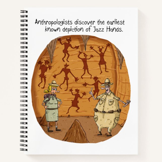Carnet Cave Man Jazz Main (Devant)