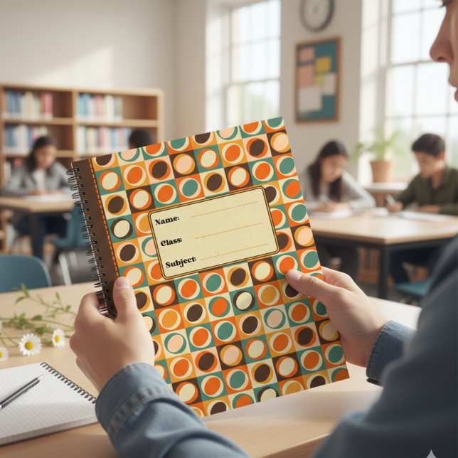 Carnet Ce boho inspiré collège gouverné bloc de compositi (Boho Inspired College Ruled Composition Notebook)