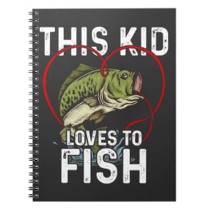 Carnet Ce gosse aime pêcher les enfants Pêcheurs