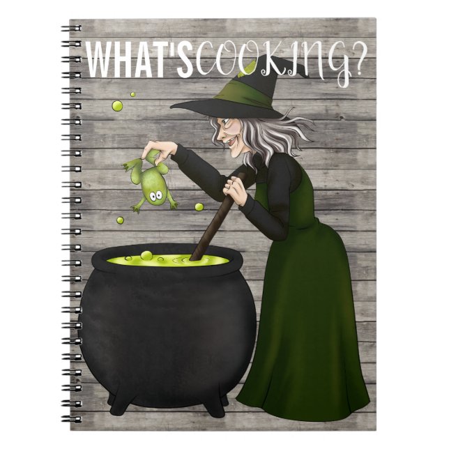 Carnet Ce qu'est la sorcière Cuisine (Devant)