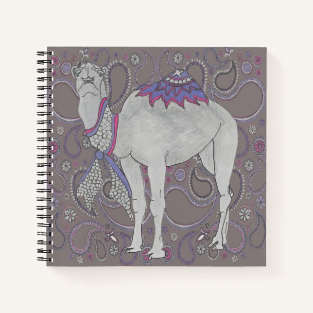 Carnet Cecil habillé et Diggin' Paisley! (Devant)