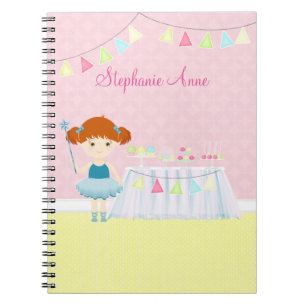 Carnet Célébration du gâteau de Ballerina