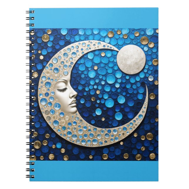 Carnet Celeste : Femme dans la lune (Devant)