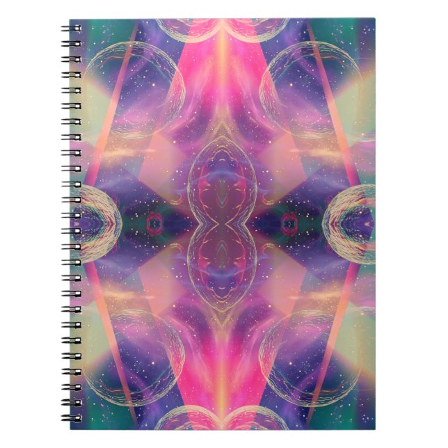 Carnet Celestial Kaleidoscopic Dreams (Devant)