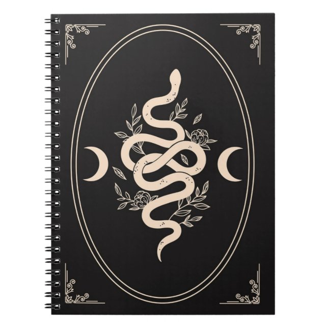 Carnet Celestial serpent notebook (Devant)