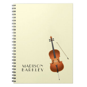 Carnet Cello Musicien Musique Enseignant Chaîne Orchestre
