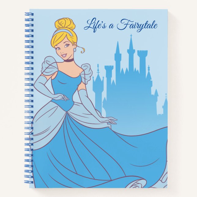 Carnet Cendrillon & Château Graphisme (Devant)
