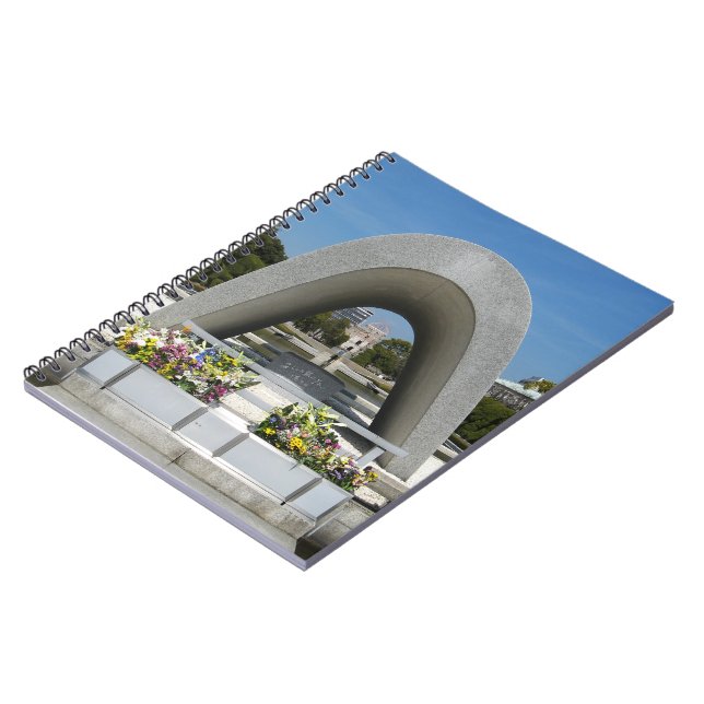 Carnet Cénotaphe commémoratif d'Hiroshima (Côté gauche)