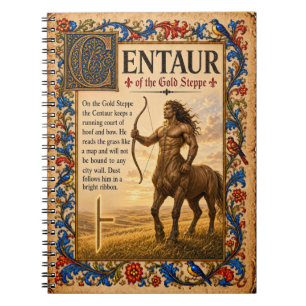 Carnet Centaure, Art du Bestiaire Médiéval