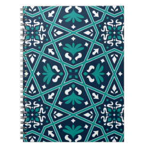Carnet Céramique colorée islamique transparente