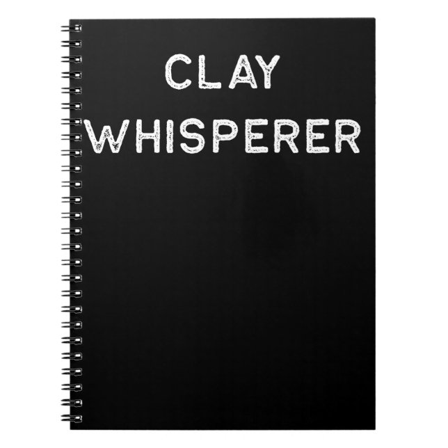 Carnet Céramique d'argile de lumière de Whisperer (Devant)