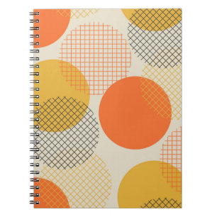 Carnet Cercle géométrique motif continu