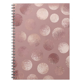 Carnet Cercles d'or roses : Abstraits Vintages