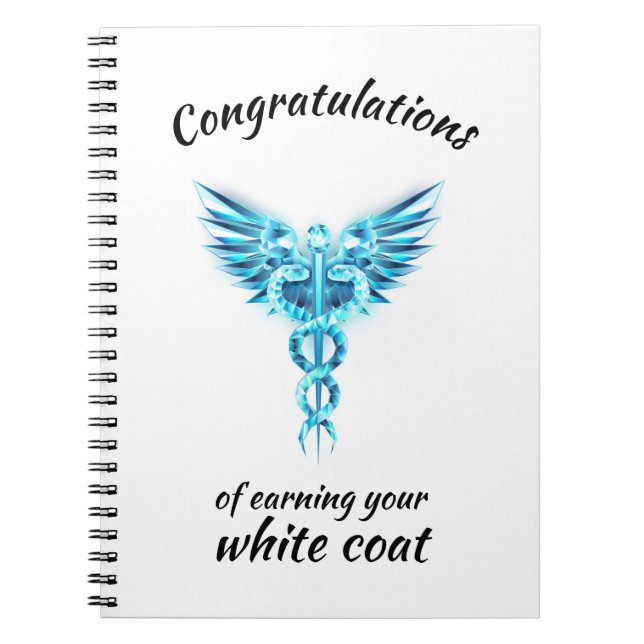Carnet Cérémonie de la robe blanche Crystal Médicale (Devant)