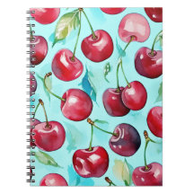 Cerises douces aquarelle colorée d'art de cerise 