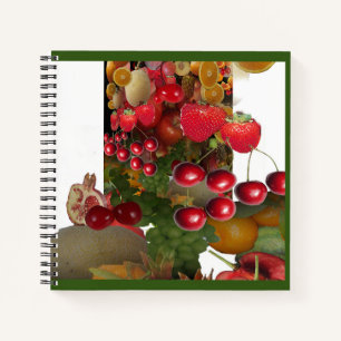 Carnet Cerises Et Fruits