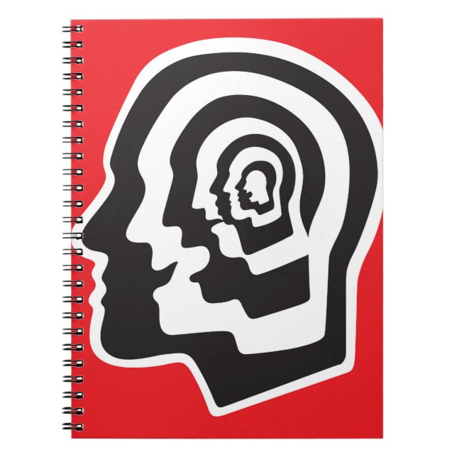Carnet cerveau humain, émotions, psychologie - maladie ab (Devant)