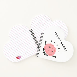 Carnet Cerveau Mignon en Méditation & Paix Intérieure Min