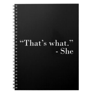 Carnet C'est ce qu'elle a dit