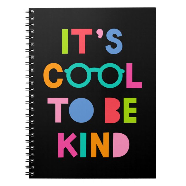 Carnet C'est Cool d'être gentil (Devant)