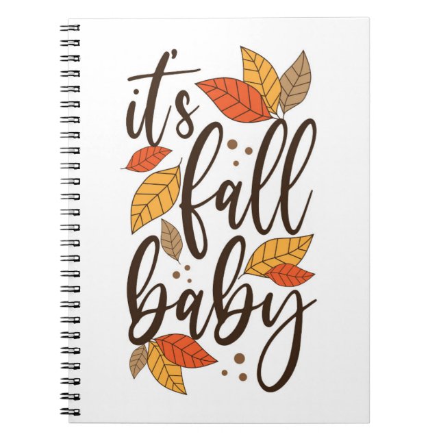 Carnet C'est Fall Baby (Devant)